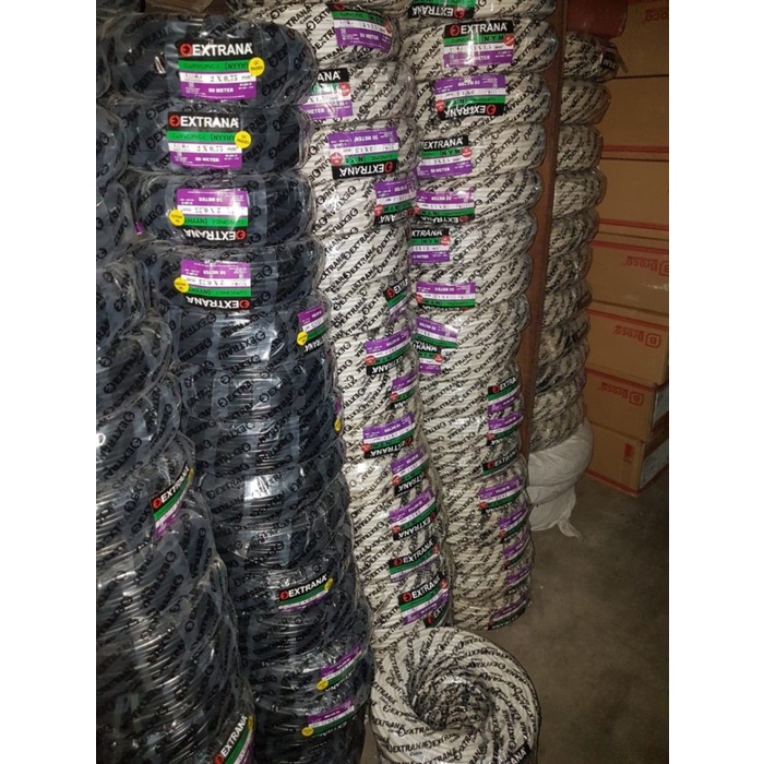 Kabel Listrik NYY 2x2,5mm 50M EXTRANA | EXTRANA Kabel NYY | SNI