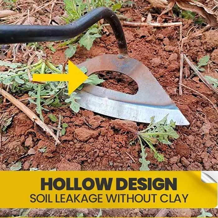 Cangkul Steel Hardened Hollow Hoe Cangkul Rumput / Gulma Terbaik Import Usa Dx