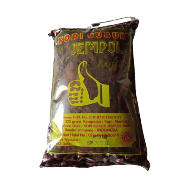 

KOPI BUBUK CAP JEMPOL ASLI LAMPUNG 225g