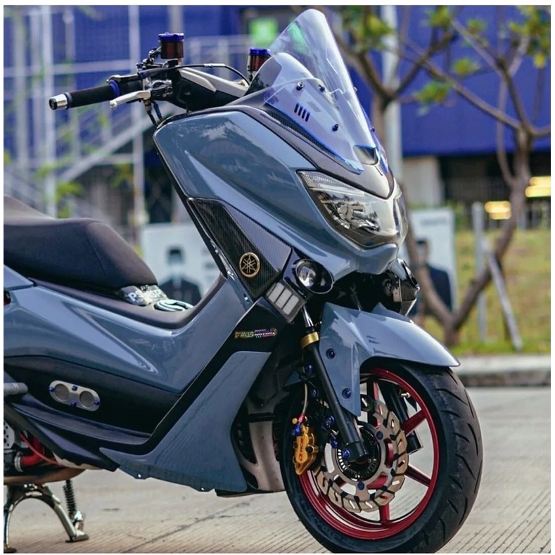 WINDSHIELD NMAX NEW TDR MINI SIRIP, WS VISOR NMAX NEW 2020 TDR MINI SIRIP