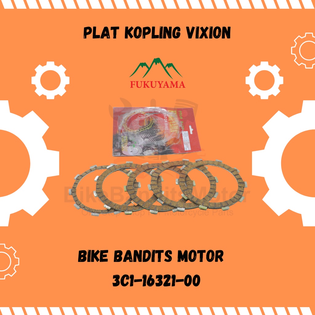 Plat Kopling Kampas Kopling Vixion Fukuyama