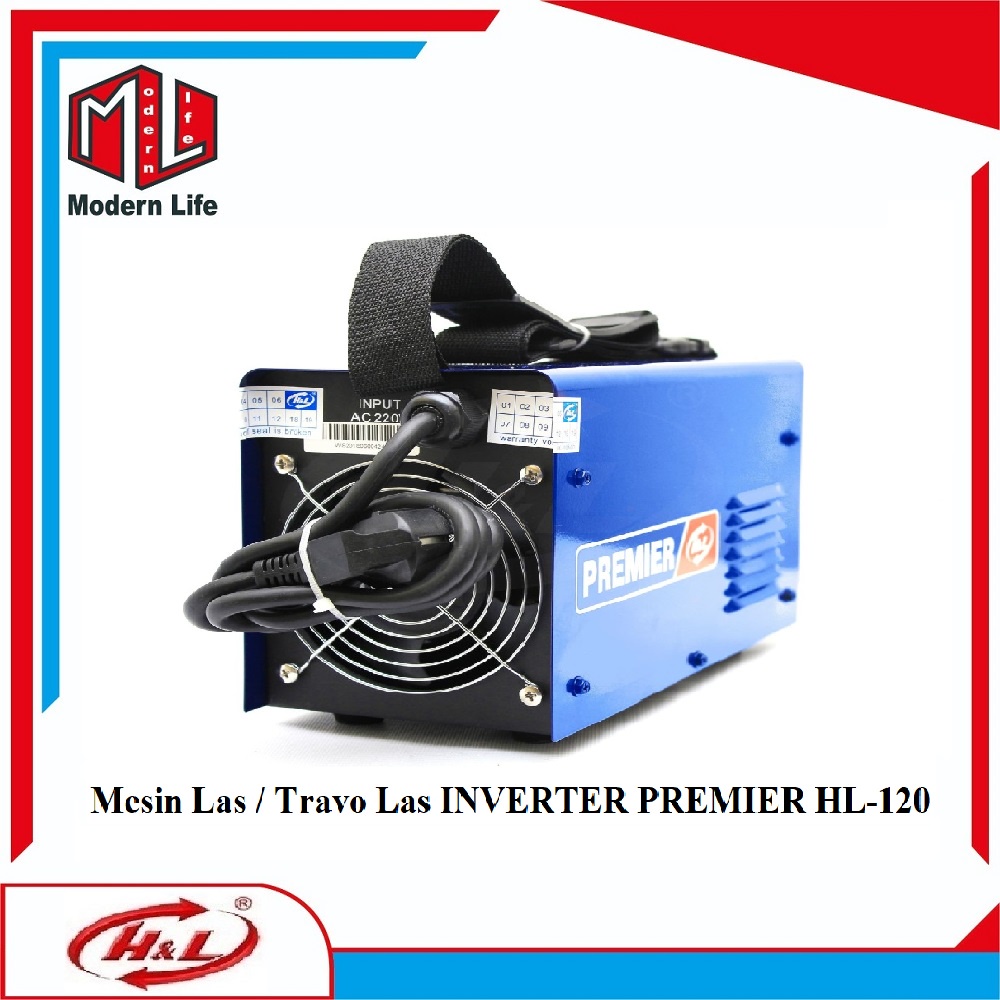 HL Mesin Las INVERTER PREMIER HL-120 / Travo Las INVERTER Premier 120A