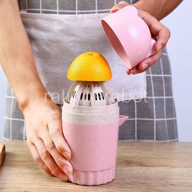 ratu perabot - Alat Peras Jeruk Corong Pemeras Jeruk Mini Juicer Sari Jeruk Peras Alami Jus Jeruk