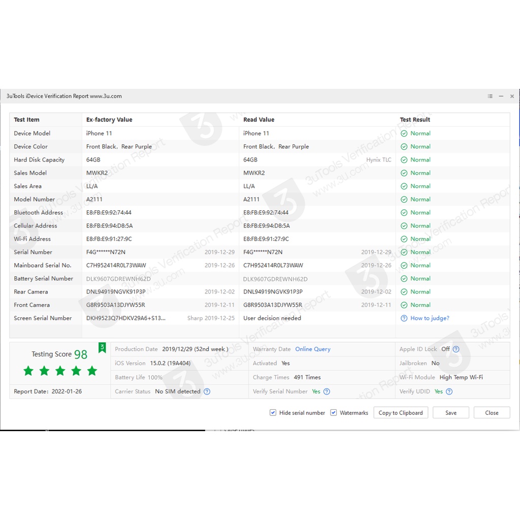 APPLE IPHONE 11 256GB/128GB/64GB GSM LTE 4G SECOND BEKAS LIKE NEW ORIGINAL 100% | MULUS NORMAL FULLSET Kondisi Perfect-8