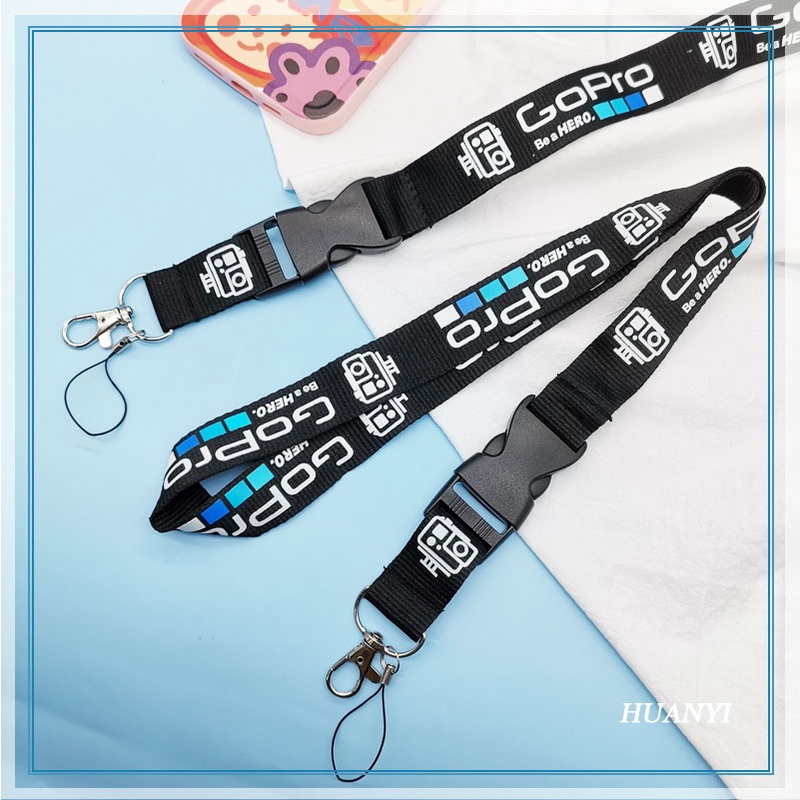 Tali Lanyard Leher Dengan Tombol Quick Release Anti Hilang Untuk Gopro