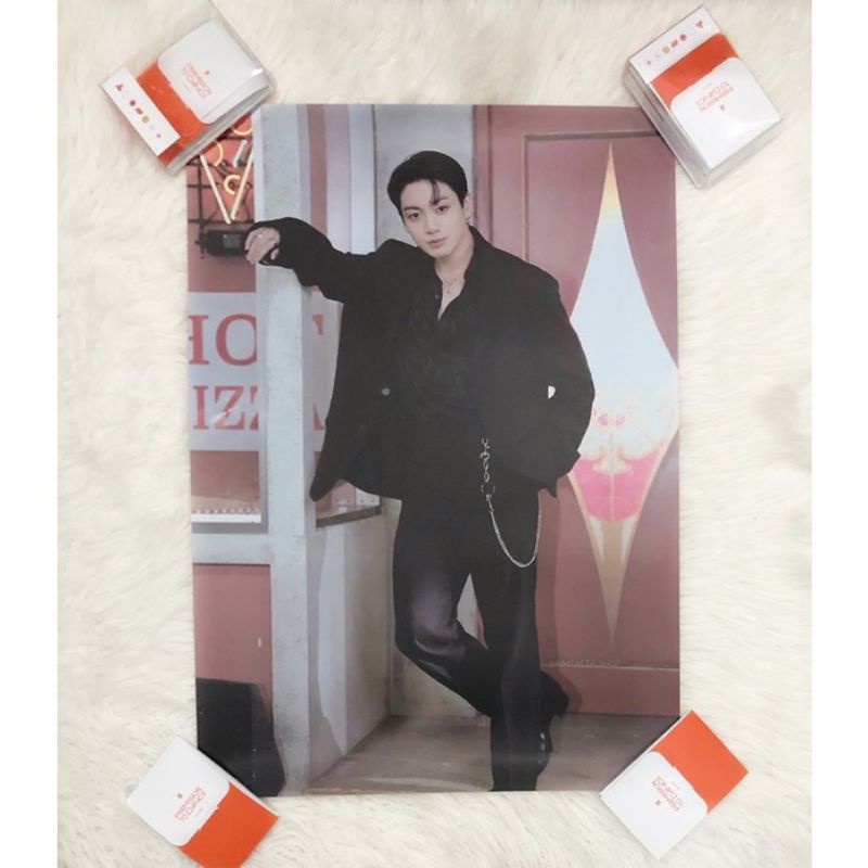 Official Poster PTD Permission to Dance Jungkook JK, BTS The Fact, MOTS Special Edition.