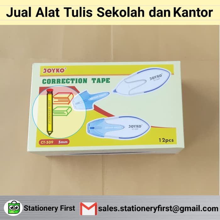 

Correction Tape - Tipex Kenko - Refill Tipex Tombow Correction Tape Joyko Ct-509 5.5M Grosir Produk
