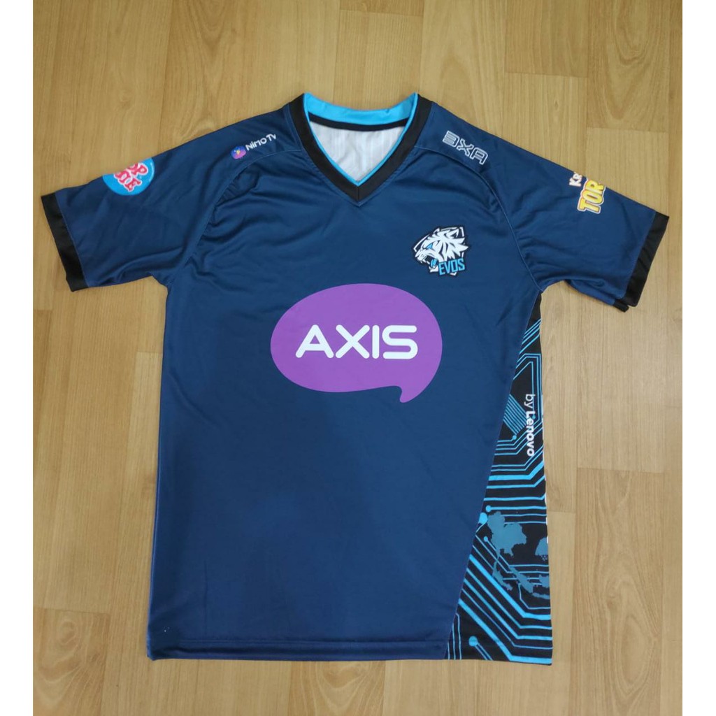  BAJU  KAOS  GAMING JERSEY EVOS  2021 2021 Shopee Indonesia