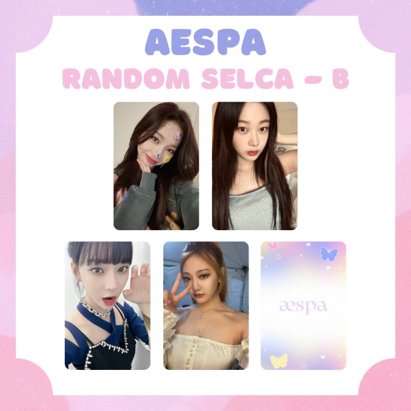 [AESPA] PHOTOCARD AESPA SELCA CUTE #2 ‼️ BACA DESKRIPSI ‼️