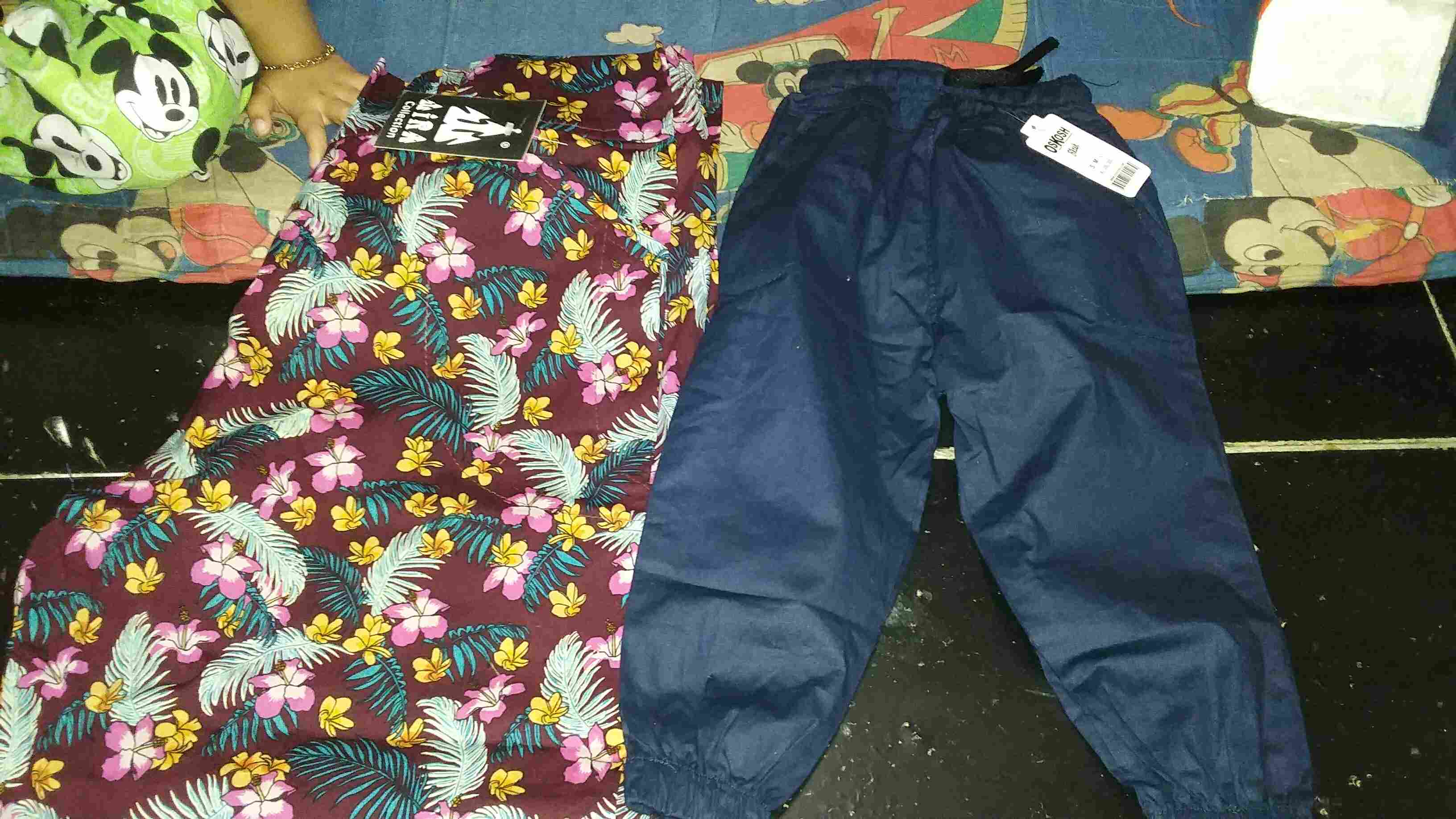 Celana Baggypants Bigsize Jumbo Panjang Wanita Amira Bahan Katun Streach Motif Terbaru