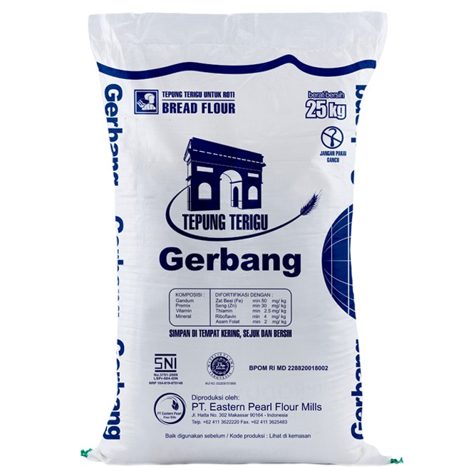 

Tepung Terigu Gerbang 25 Kg