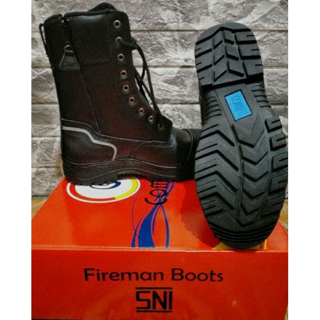 Sepatu Pemadam Kebakaran Damkar Fireboot Comfy Magnum