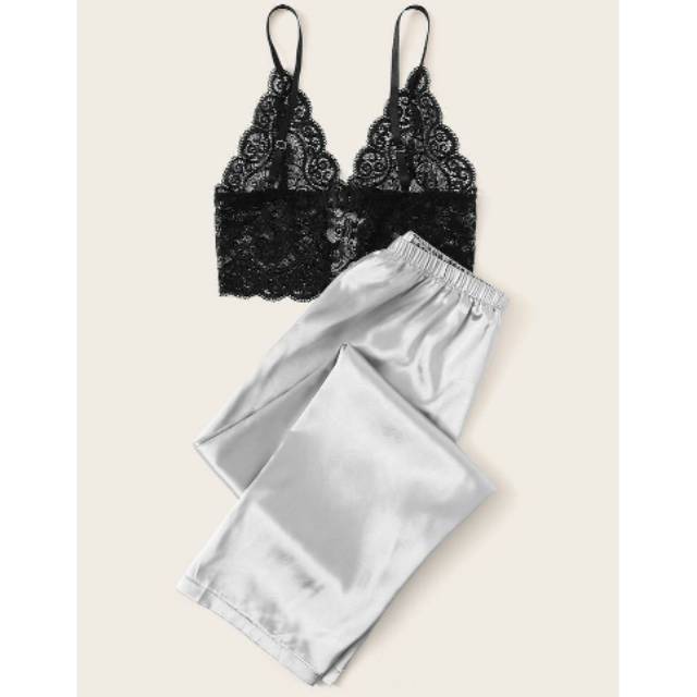 Celana panjang satin