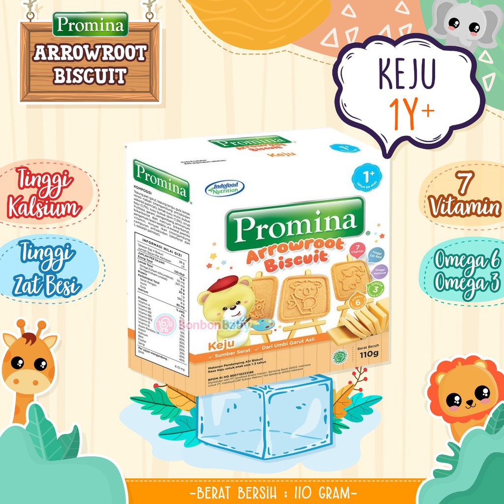 Promina Arrowroot Biscuit / cookies / biskuit 110gr