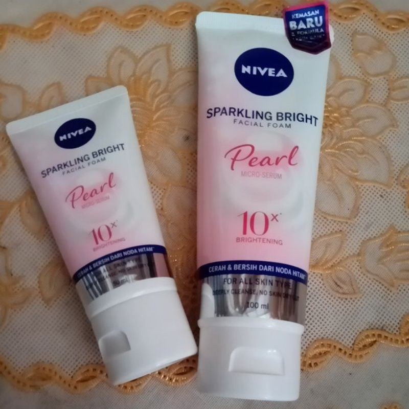 Nivea Facial Foam 50 &amp; 100 Ml Kemasan Baru