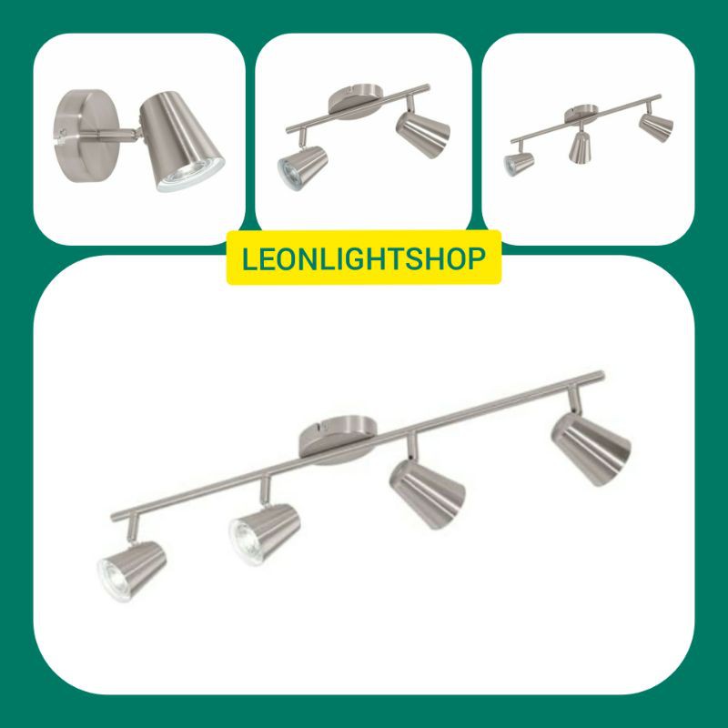 EGLO LAMPU SOROT TRAVALE Gu-10/ LAMPU DINDING/ LAMPU PLAFOND/ LAMPU CEILING