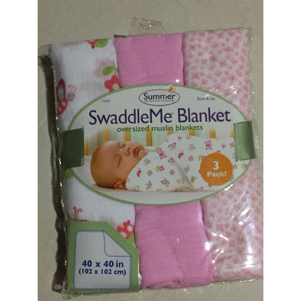 Bedong Bayi SwaddleME  MUSLIN Summer Infant