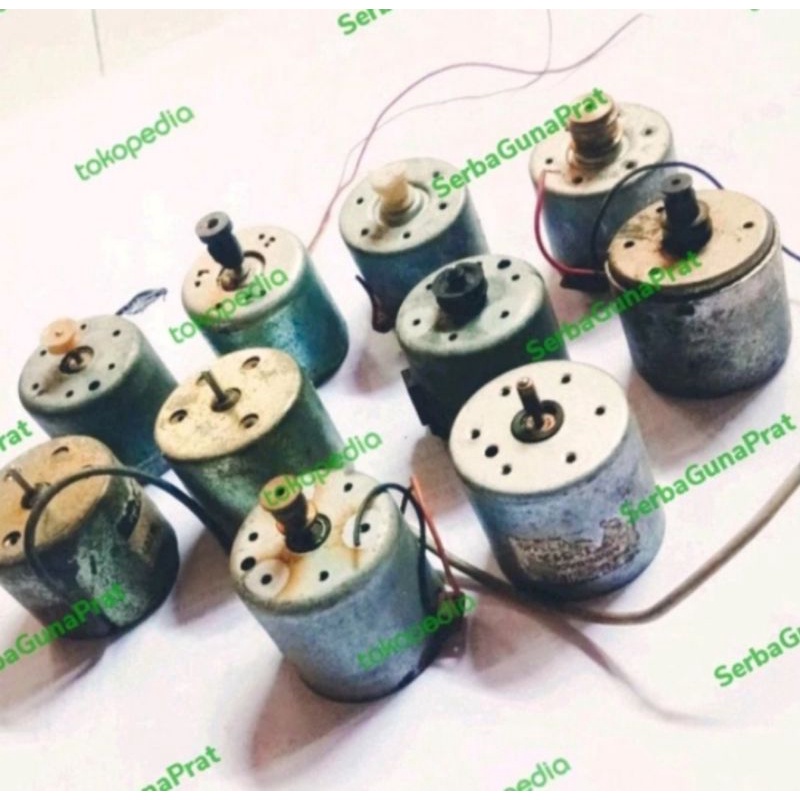 dinamo generotor bekas tape ukuran besar 12vdc merek campur