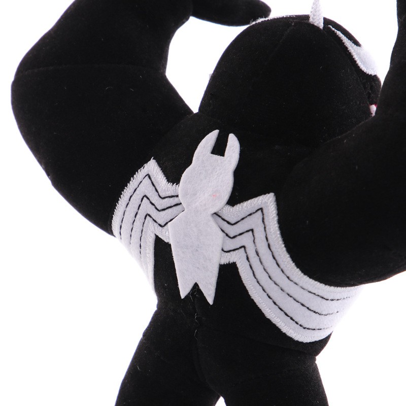 1pc Boneka Plush Karakter Kartun Marvel Venom Ukuran 23CM Untuk Hadiah Anak