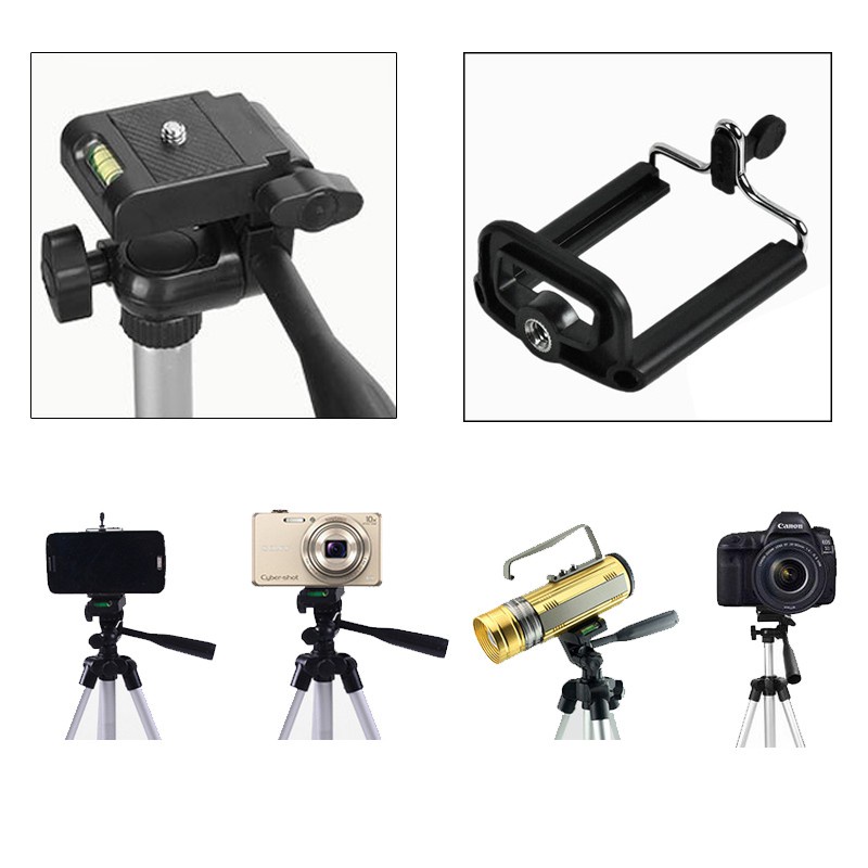 Trend-Tripod 3110A/3120/3130 handphone hp u holder Kaki Stabilizer 1 Meter