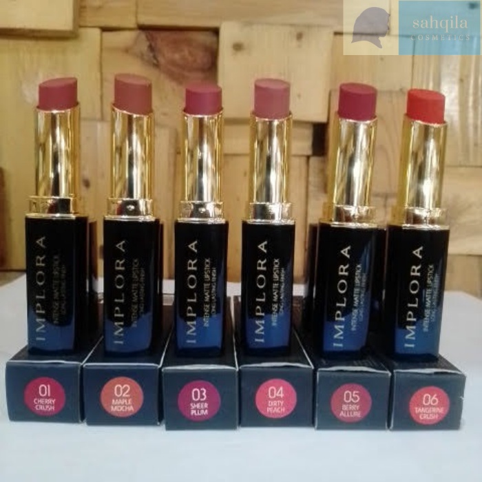 BPOM/Implora Intense Long Lasting/Make up Bibir/Lipstik implora 100% asli/lipstik implora tahan lama