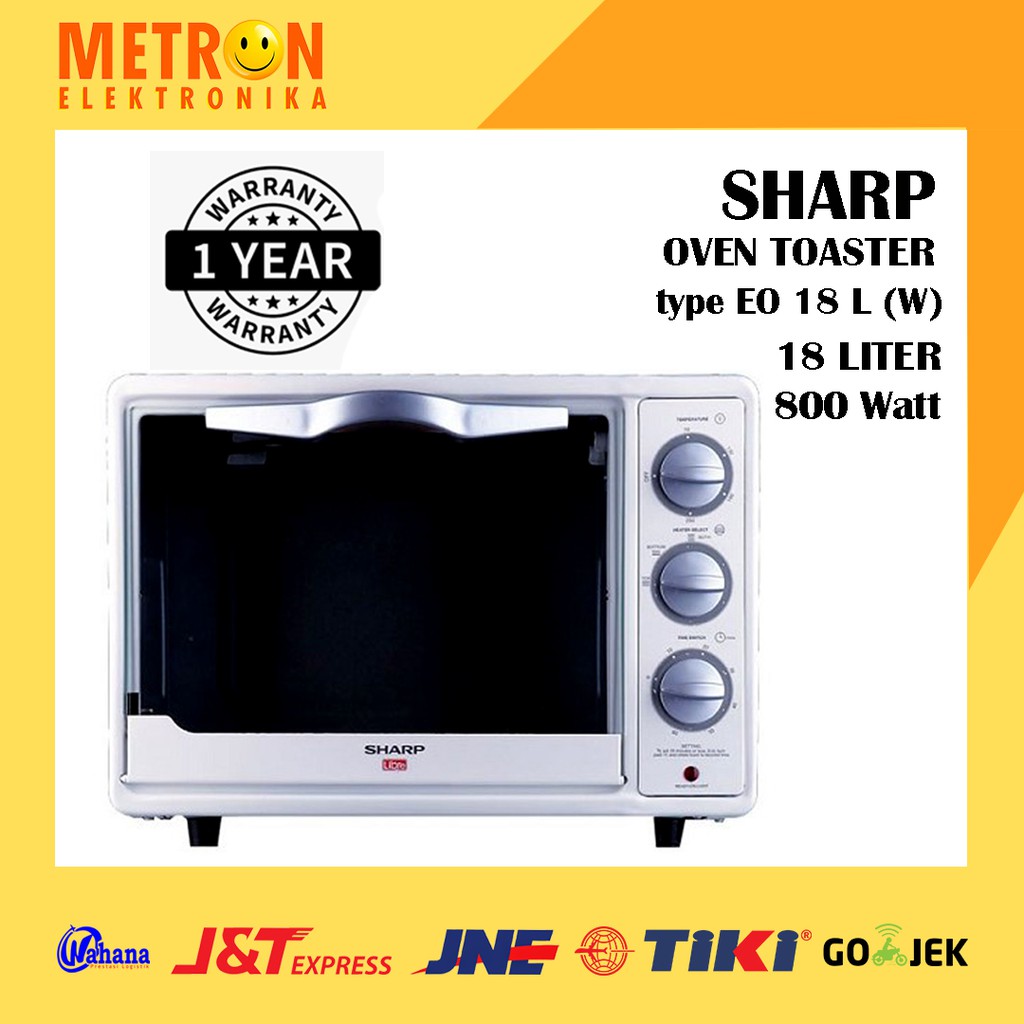 SHARP EO 18 L (W) / OVEN TOASTER / EO18LW