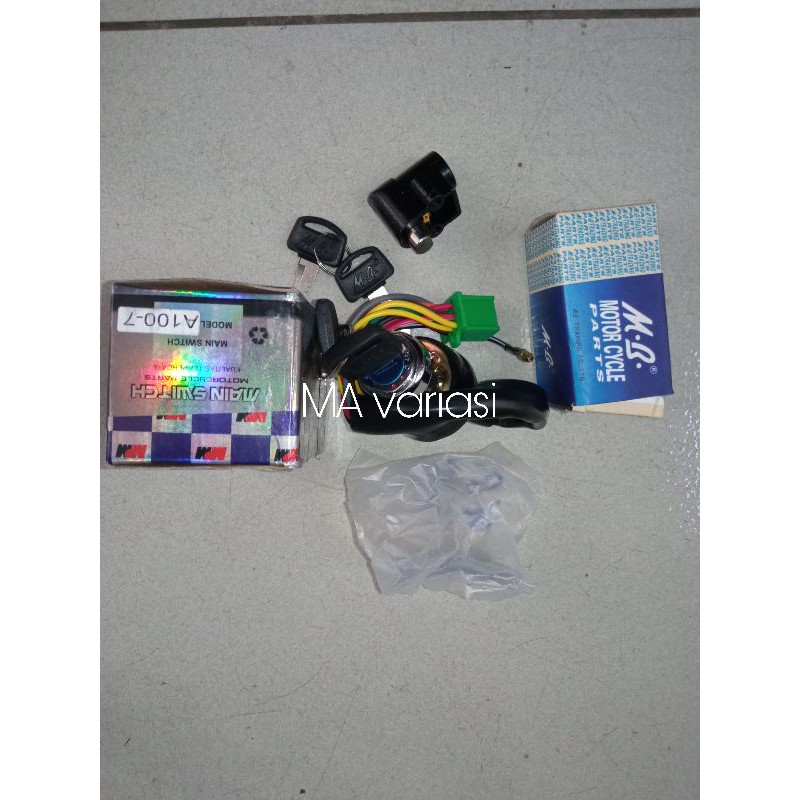 kunci kontak tambah kunci stang suzuki A100 A7