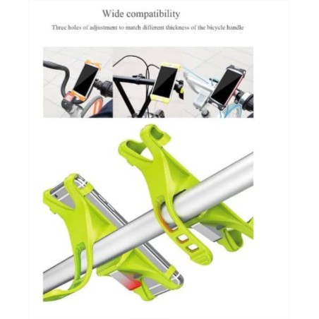 BASEUS MIRACLE BICYCLE MOUNT - PREMIUM BRACKET PHONE HOLDER HP SEPEDA - Hitam