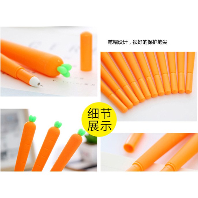 

JKG Carrot Pen / Pulpen Bentuk Wortel