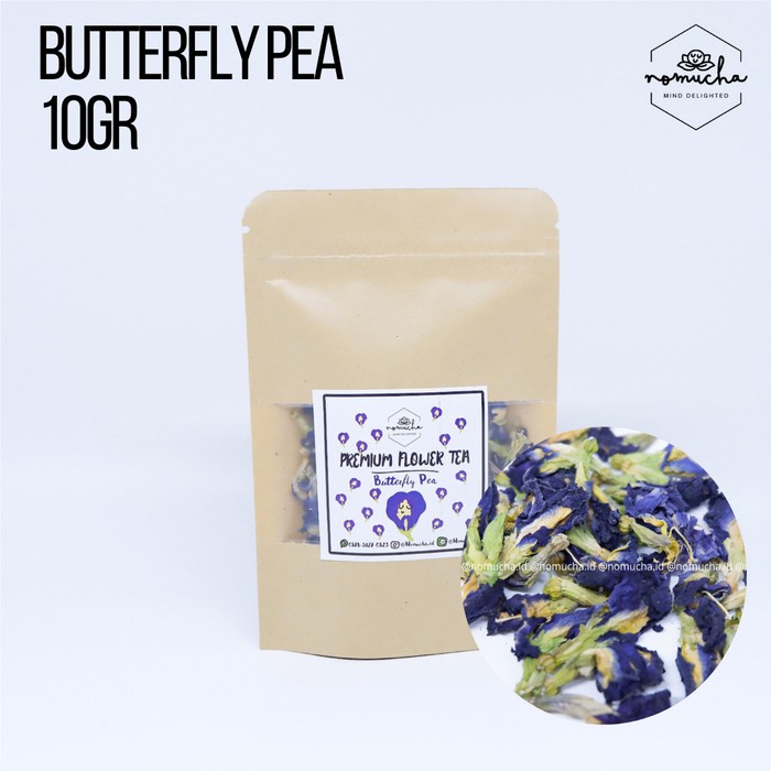 

Butterfly Pea Flower Tea Teh Bunga Teh Telang Mini Size 10gr