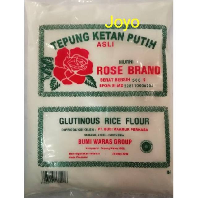 

Tepung ketan putih 500 gr