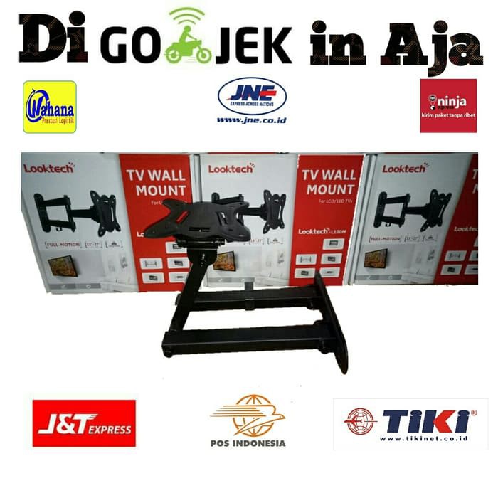 Bracket Lengan Looktech L100M 13&quot; - 27&quot; Bisa Gojek