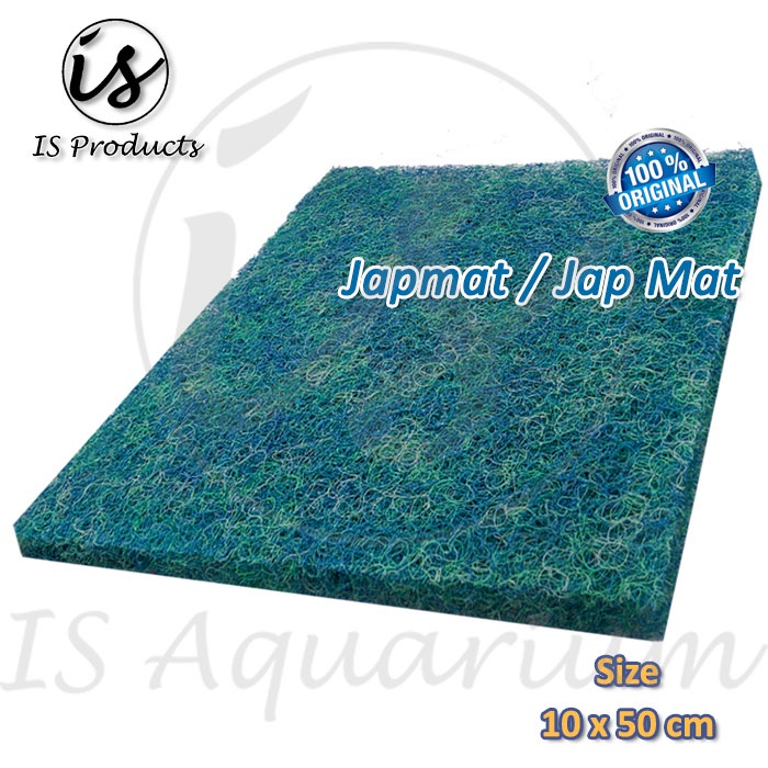 Media Filter Japmat Jap Mat Ori 10 x 50 cm Kolam Koi Aquarium