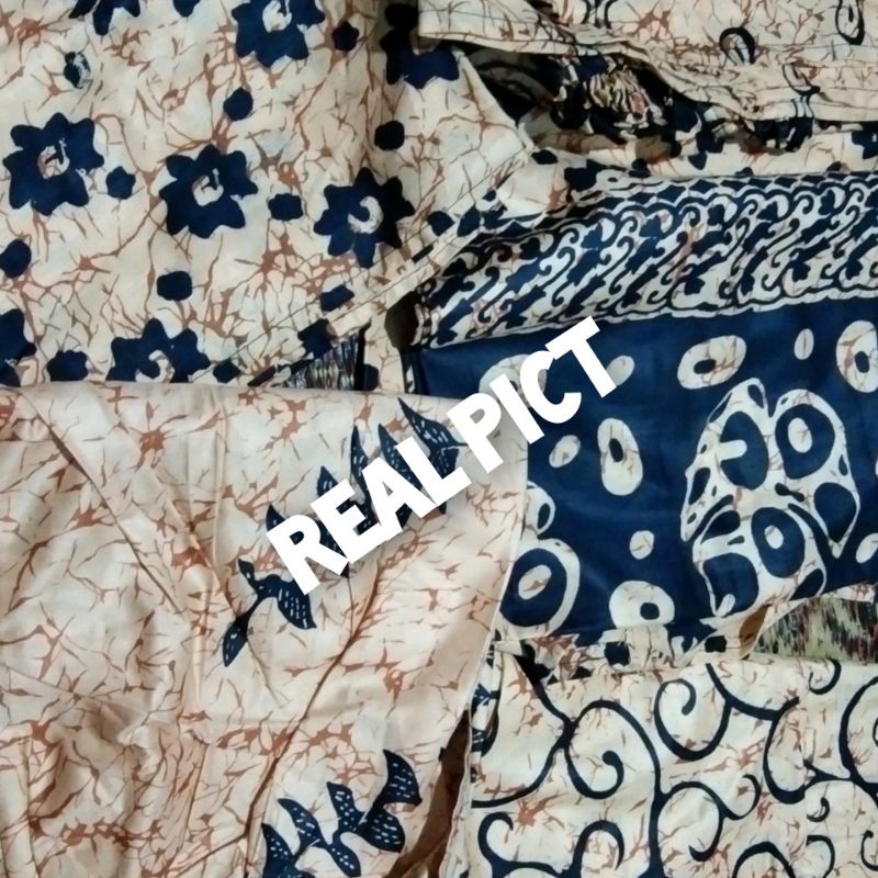 Celana kulot panjang motif gronding kayu manis bahan rayon