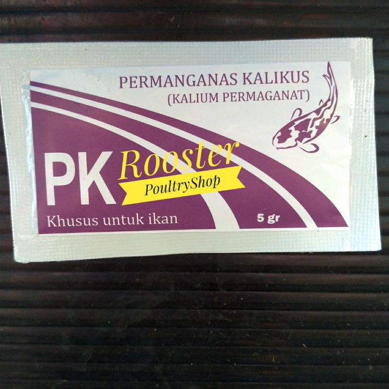 PK Clay Koi Obat ikan Permanganas Kalikus Kalium Permaganat Obat ikan sakit
