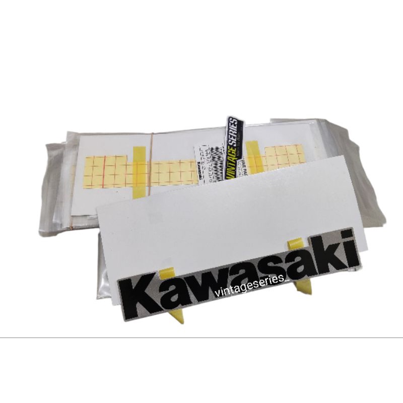 STRIPING NINJA RR OLD ZX SILVER stiker ninja rr silver ninja ZX silver original Kawasaki 1535