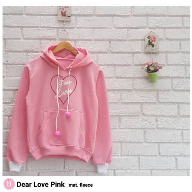 Dear Love Hoodie || Hoodie women || Sweater Wanita #DLH