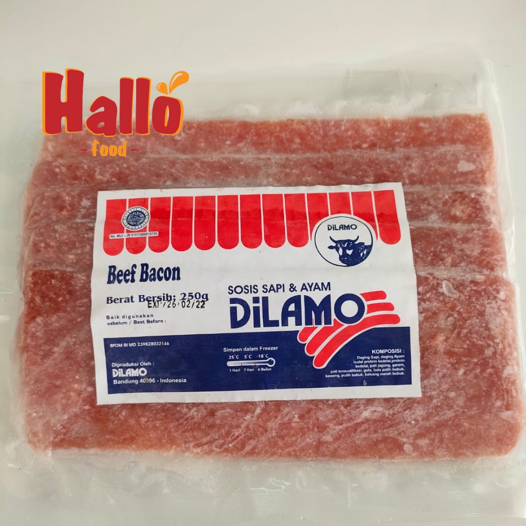 

Beef Bacon I Dilamo @250g