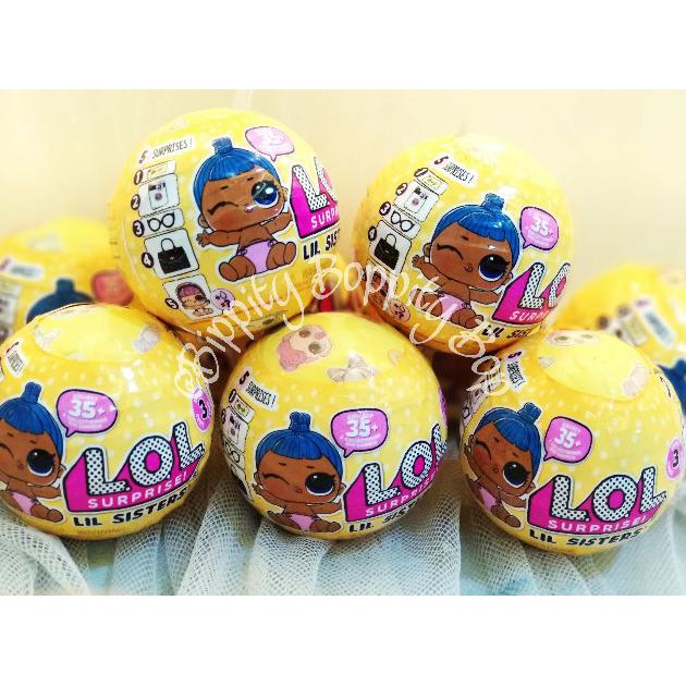 PROMO MURAH LOL Surprise Doll Lil Sisters series 3 wave 2 STOK TERBATAS