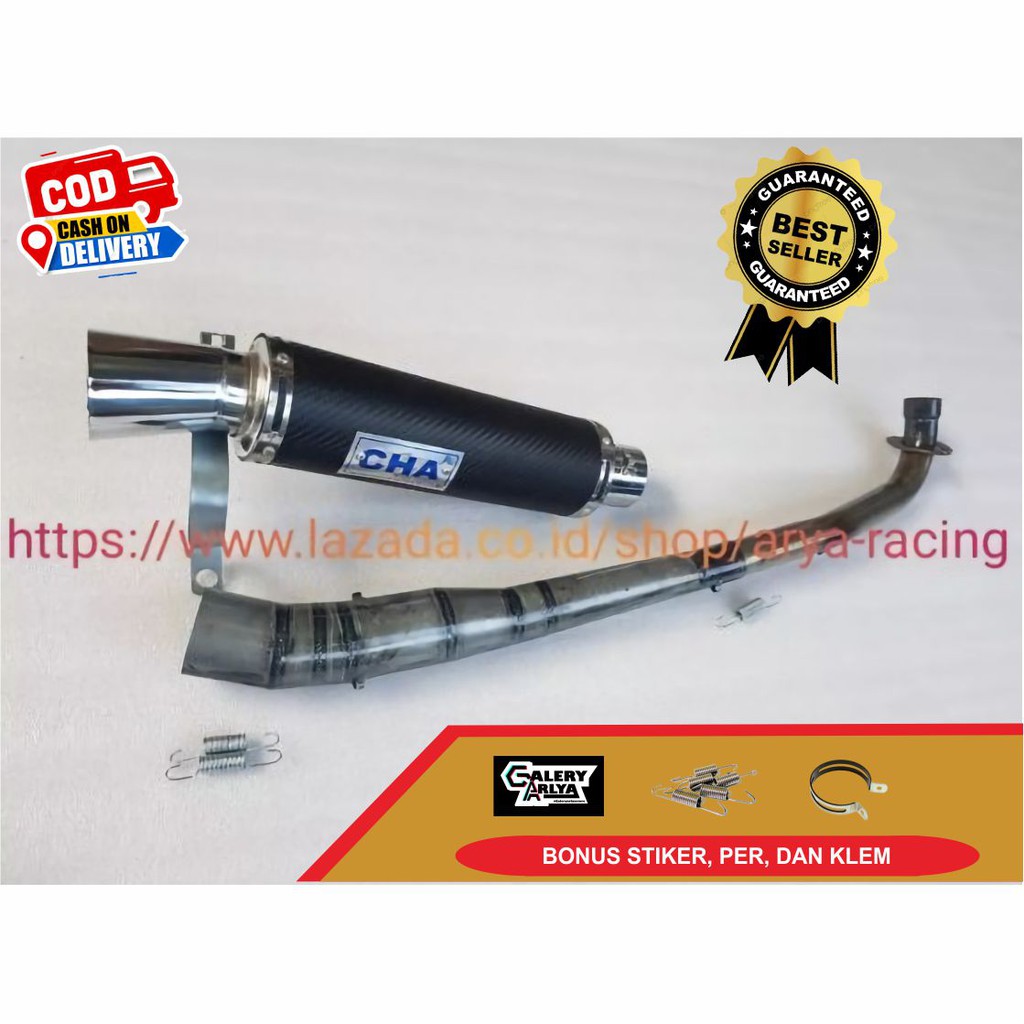 Knalpot cha vega zr-vega r carbon new original