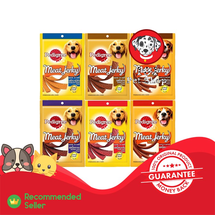 Makanan anjing pedigree meat jerky all varian