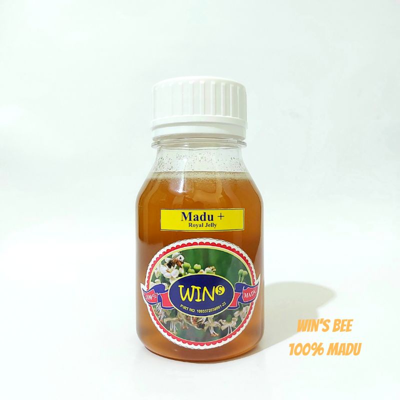 

Madu + Royal Jelly 250 ml Asli 100% Madu Murni Raw Honey