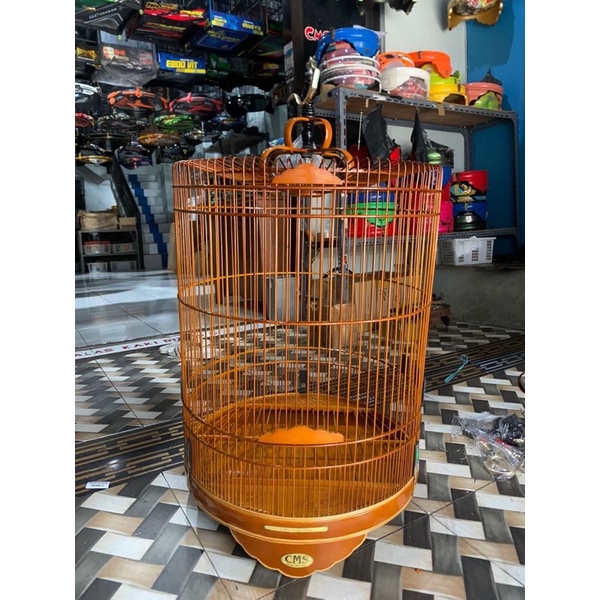 SANGKAR KANDANG MURAI CMS COKLAT REBORN NO 2