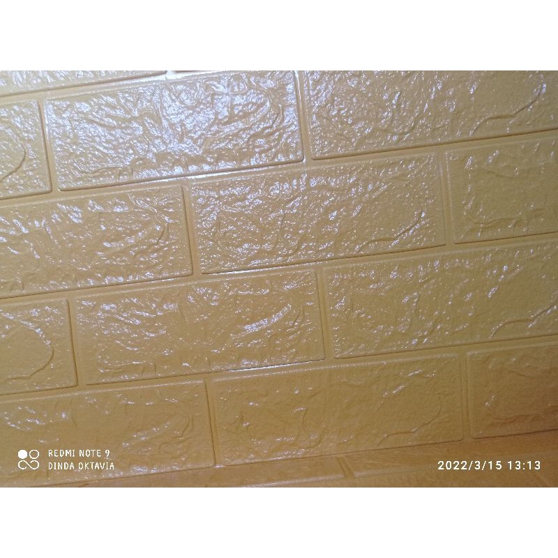 PROMO!!! WALLPAPER FOAM 3D KETEBALN 4MM BISA COD KESELURUH WILAYAH BAYAR DI TEMPAT SETELAH TRIMA BARANG-CREAM