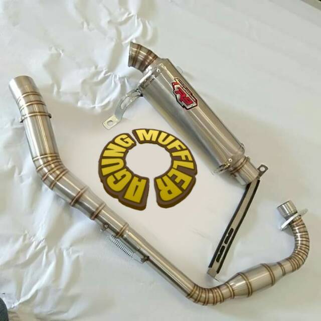 KNALPOT RACING R9 HEADER BOOM TIGER GL MEGAPRO