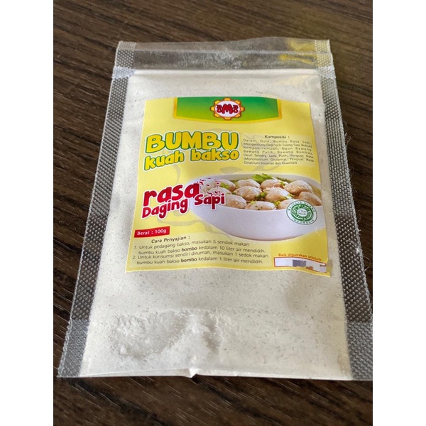 

Bumbu Kuah Bakso
