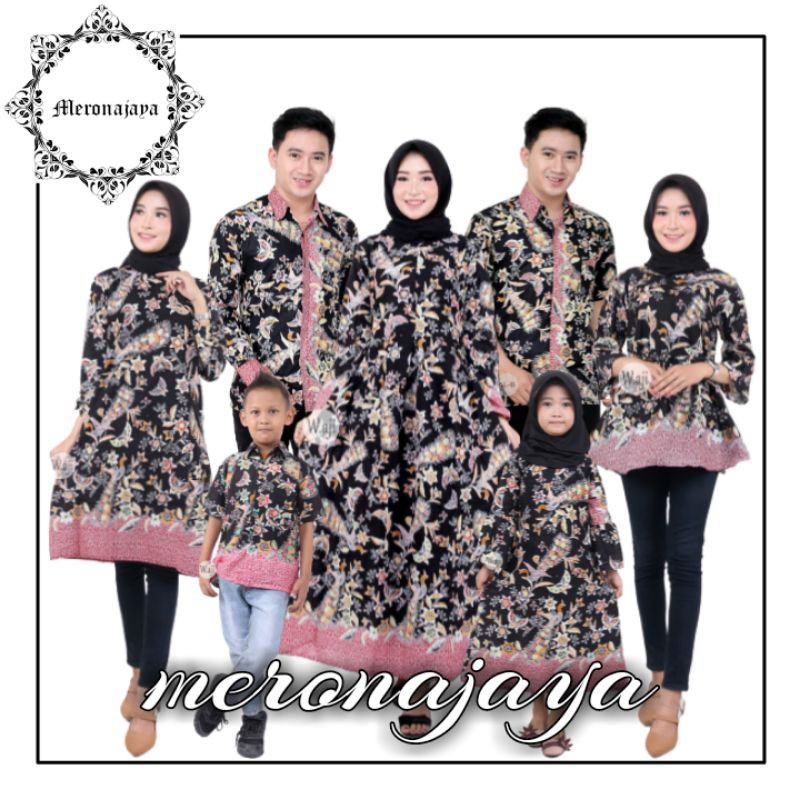 POENIX | Batik couple keluarga modern terbaru set couple batik keluarga gamis jumbo velvet navy termurah di shopee / Baju couple keluarga terbaru 2022 modern /couple  keluarga untuk pesta pernikahan / Set kapelan keluarga ayah ibu dan anak