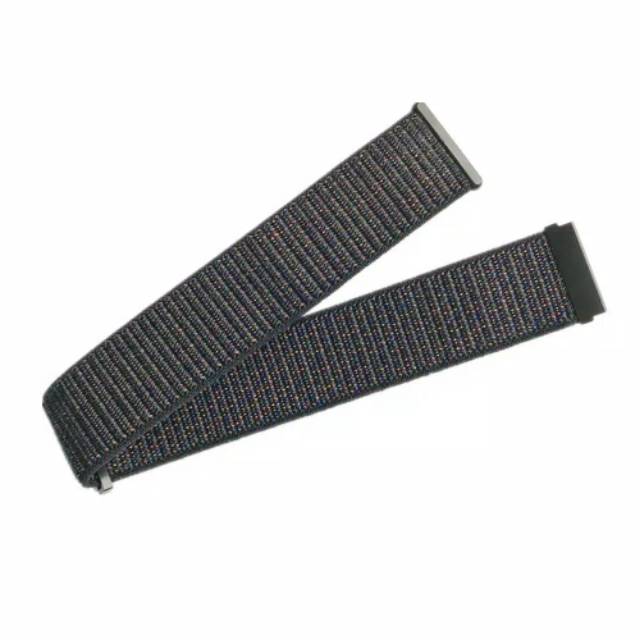 Strap Samsung galaxy watch 3 4 5 41mm 42mm Active 1 2 nike sport woven nylon Loop tali jam