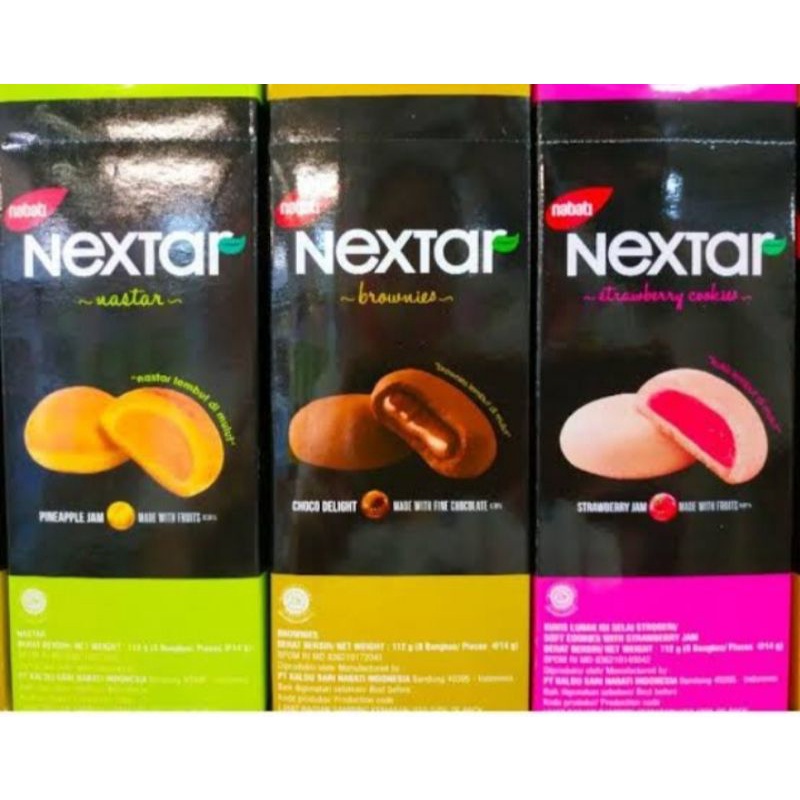 

NEXTAR Brownies, strawberry,Pineapple 106gr