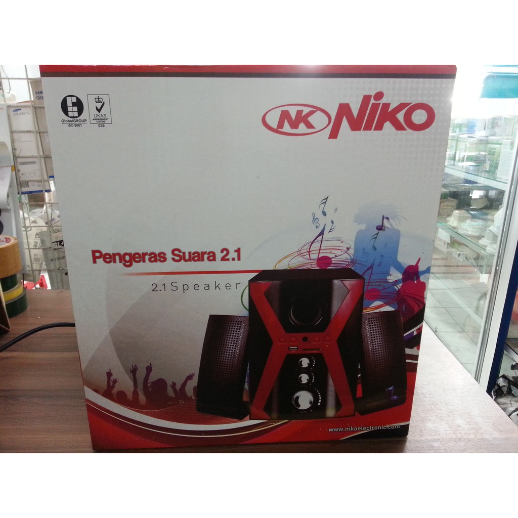 Speaker Akftif Niko 2.1 Nk S21ar